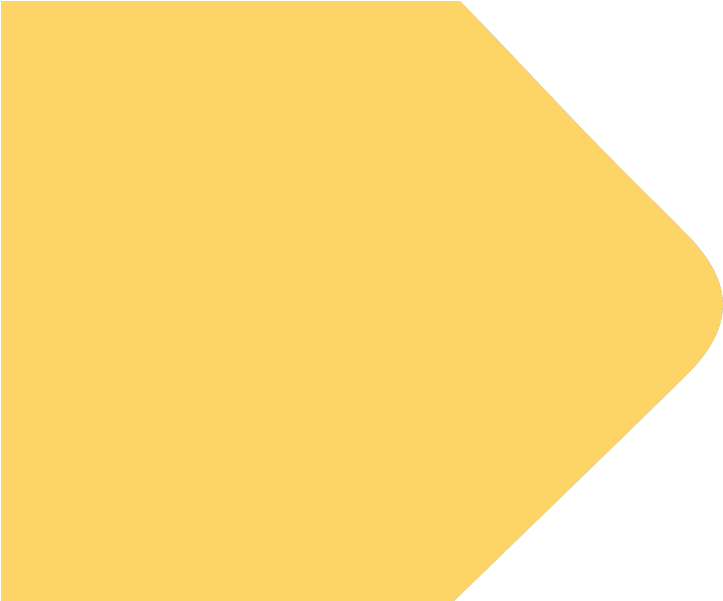 Banner Yellow Arrow - Orange (1919x600), Png Download