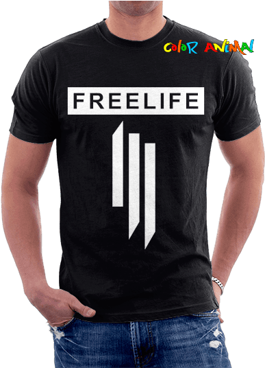 Comprar En Color Animal Moda Men, Skrillex, Tee Design, - Solar Eclipse T-shirt, I Survived Total Solar Eclipse (400x535), Png Download