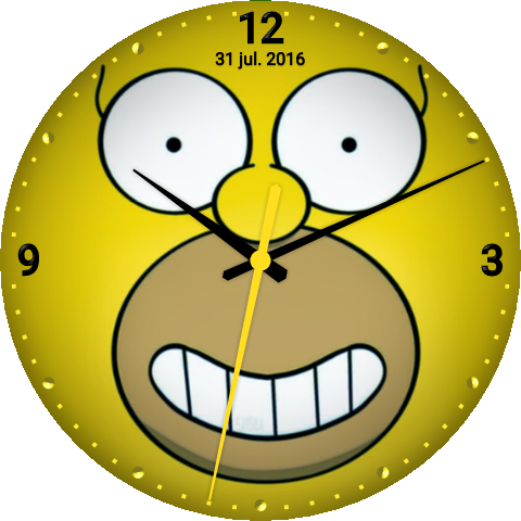 Homero - Homer Face (480x480), Png Download