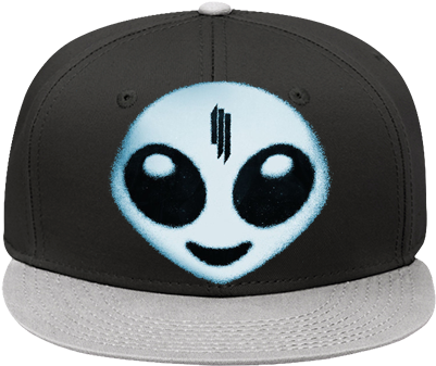 Snap Back Flat Bill Hat - Skrillex - Recess (parental Advisory) (450x450), Png Download