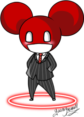 Chibi Deadmau By Yukimiyasawa Clip Library - Deadmau5 Chibi (343x412), Png Download