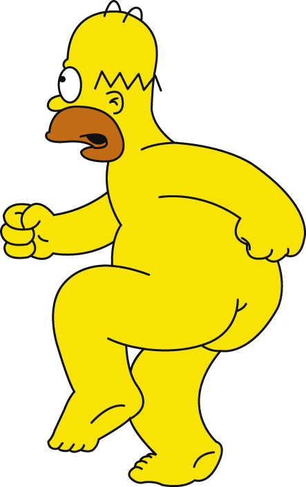 Publicado Por Rita Mercedes Chio Isoird En 10/16/2016 - Homer Simpson (443x706), Png Download