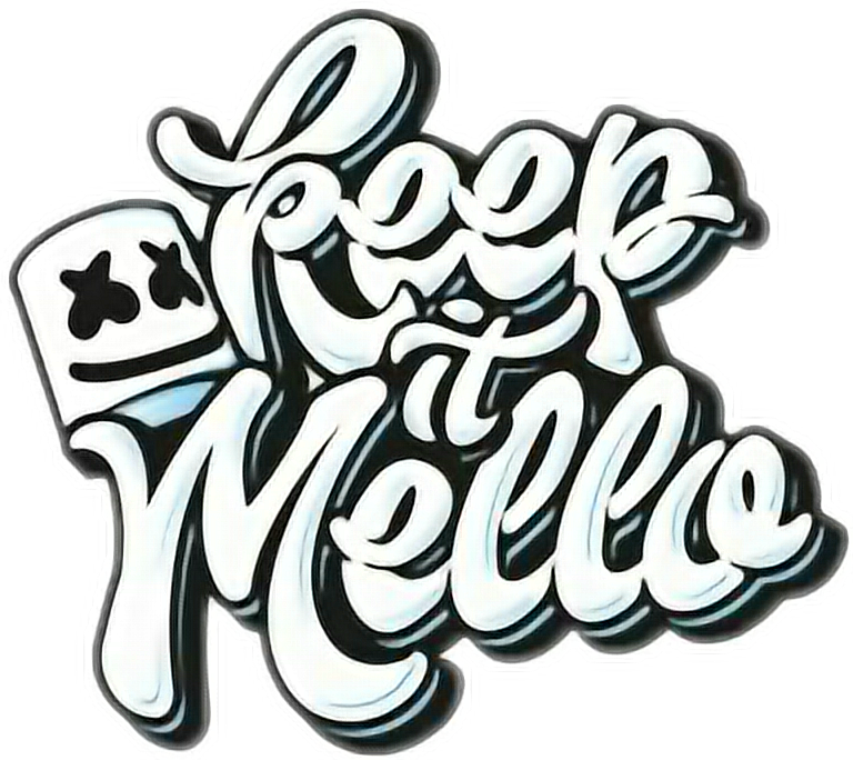 Marshmallow Dj Keep It Mello (768x684), Png Download