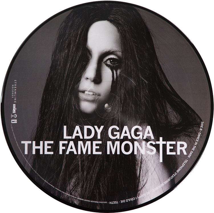 The Fame Monster Lp Vinyl - Lady Gaga The Fame Monster Vinyl Record (1000x1000), Png Download