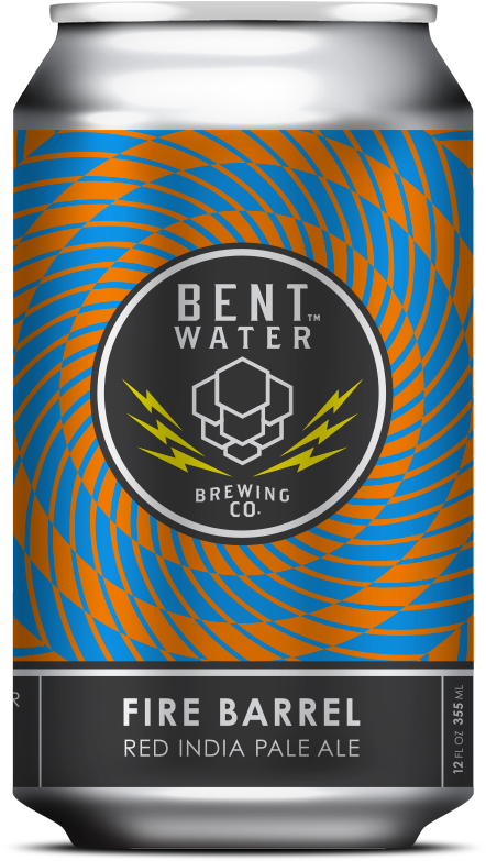 Bent Water Brewing Fire Barrel - Bent Water Fire Barrel (600x941), Png Download