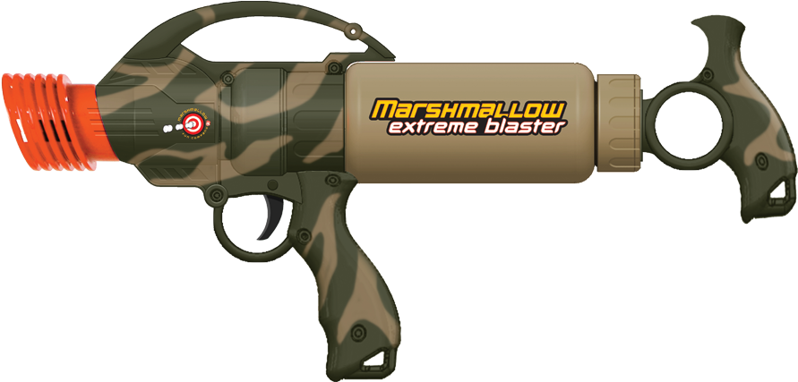 Camo Extreme Blaster - Marshmallow Fun Company Marshmallow Fun Co Extreme (900x900), Png Download