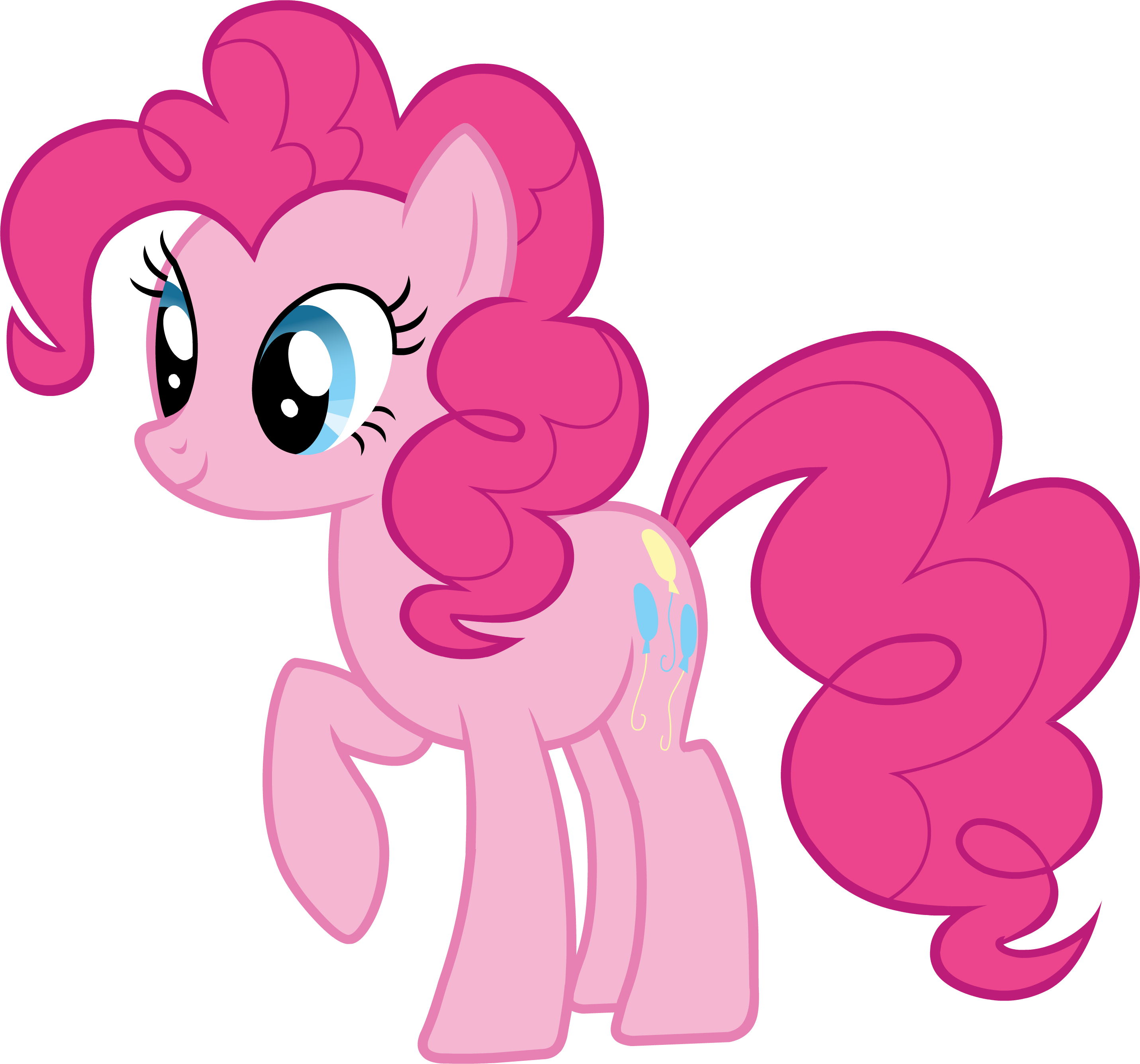 Canterlot Castle Pinkie Pie 1 - My Little Pony Pinkie Pie (2862x2671), Png Download