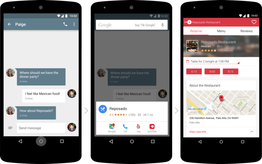 Google Now On Tap (840x528), Png Download