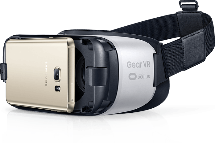 Check Out The Cool And Burgeoning World Of Virtual - Samsung Galaxy S7 With Gear (697x462), Png Download