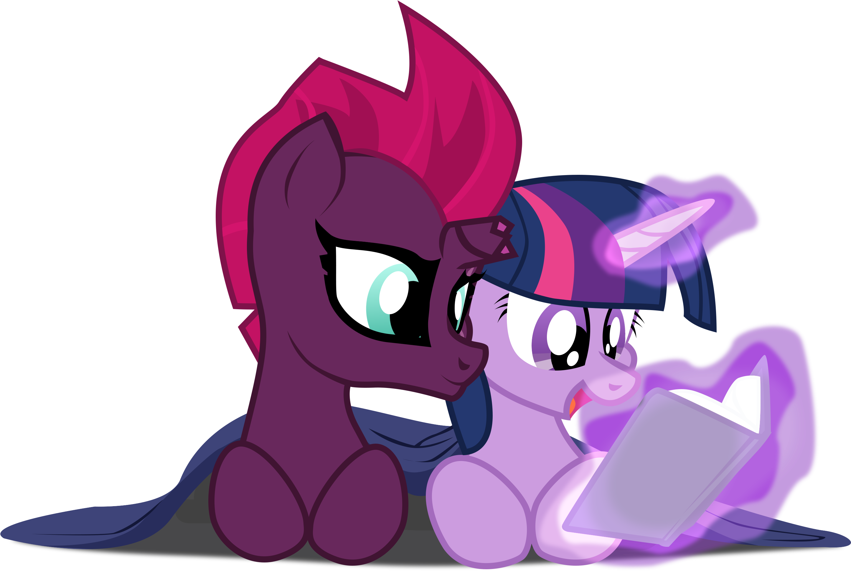 Book Transparent Mlp - Mlp Tempest Shadow Diaper (2982x1976), Png Download