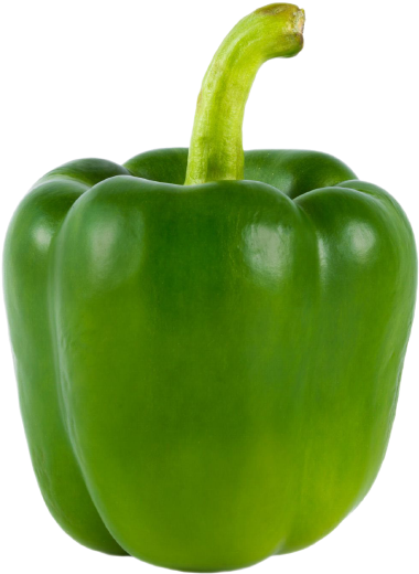 Peppers - Green Capsicum (600x600), Png Download
