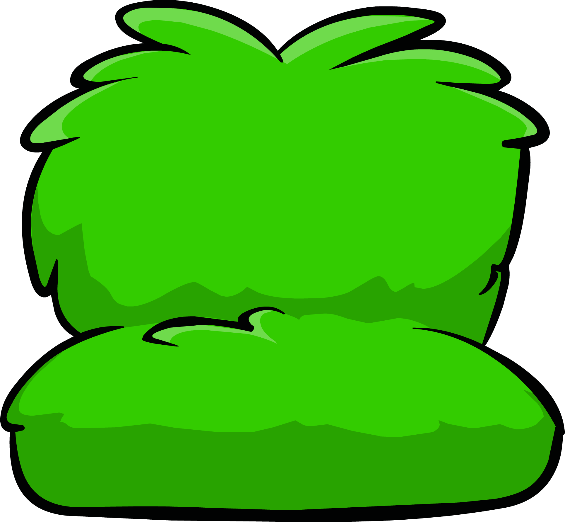 Fuzzy Green Couch (1930x1781), Png Download
