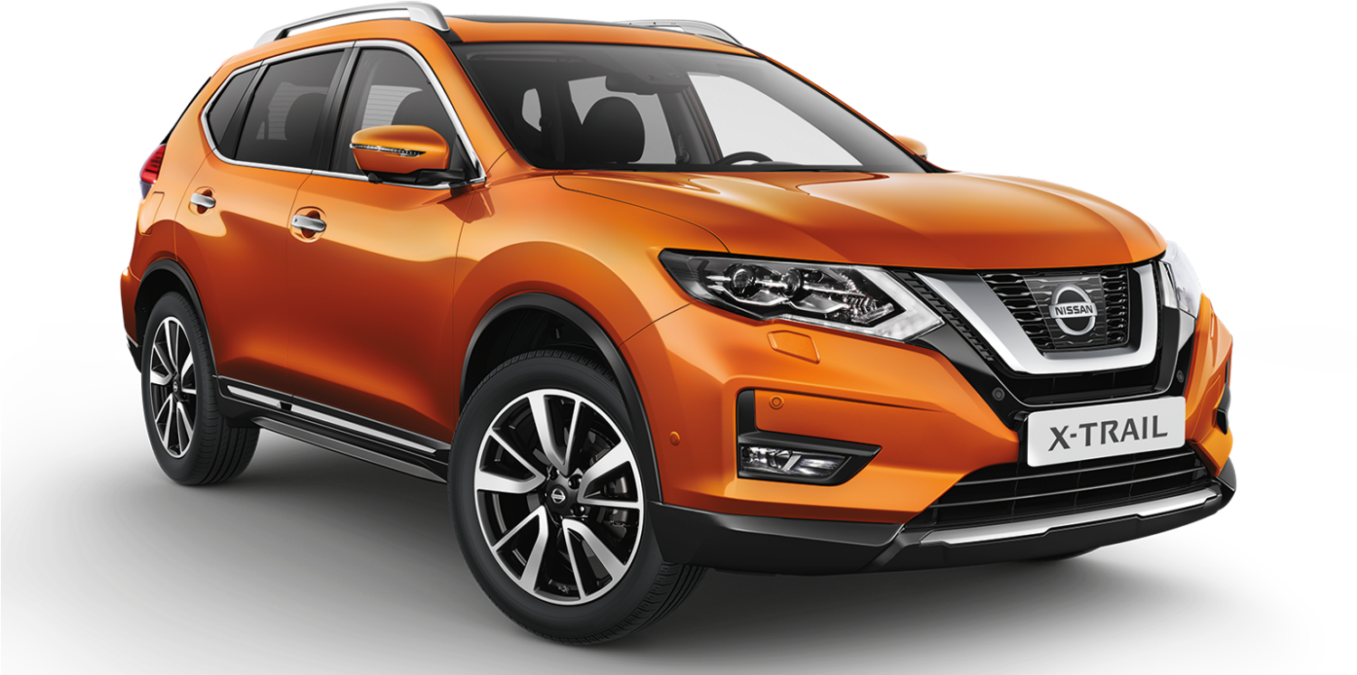 New 2018 X-trail Crossover - Nissan Xtrail Orange (870x489), Png Download