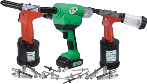 Non-structural Blind Fasteners And Rivet Nuts - Marson Tools Marson M39045 Mp-3v Light Duty Air/hydraulic (900x400), Png Download