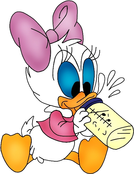 Baby Daisy Duck Disney - Daisy Duck (600x600), Png Download