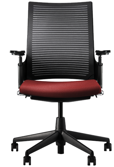 24designs Bureaustoel Business Seaton - Stof - Zwart (1320x660), Png Download