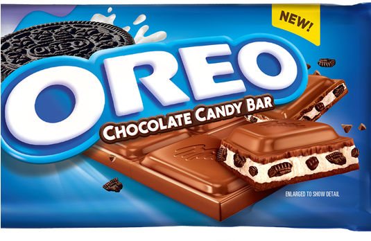 Image Transparent Download General Free Milk Chocolate - Oreo Chocolate Candy Bar (534x401), Png Download