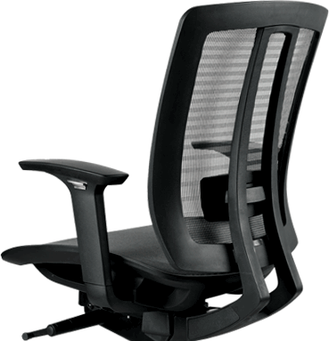 Benel Aeria Full Mesh Chair - Mesh Chair Singapore (369x383), Png Download