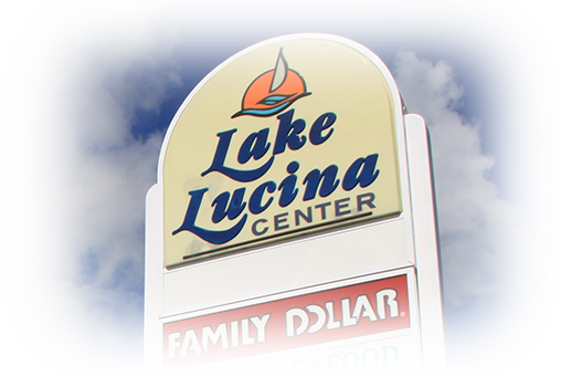 Lake Lucina Shopping Center - Signage (508x340), Png Download