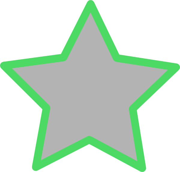 How To Set Use Grey Favorite Green Border Clipart (600x574), Png Download
