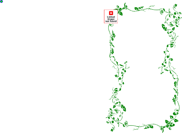 How To Set Use Green Vine Border Clipart (600x440), Png Download