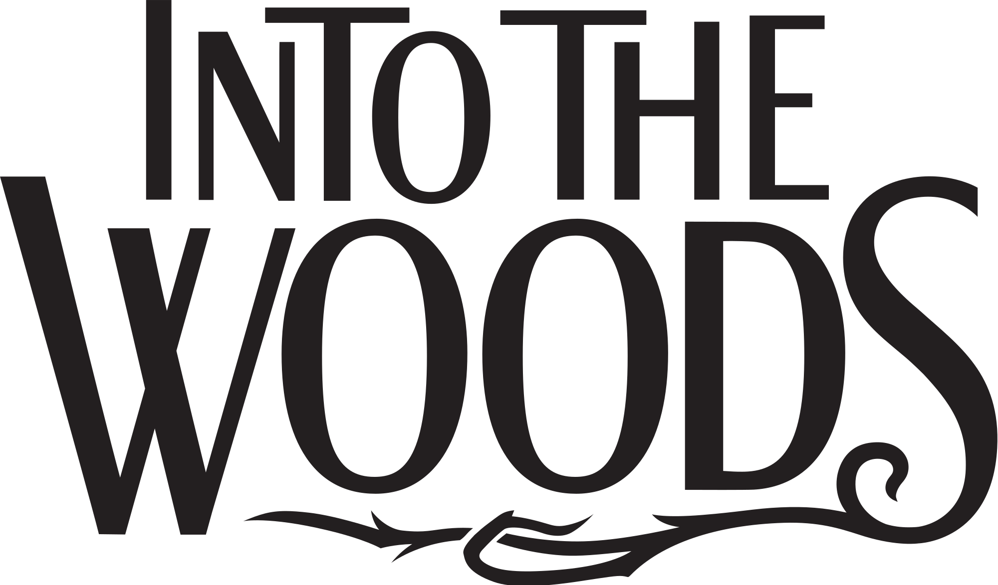 Open - Into The Woods Logos (2000x1174), Png Download