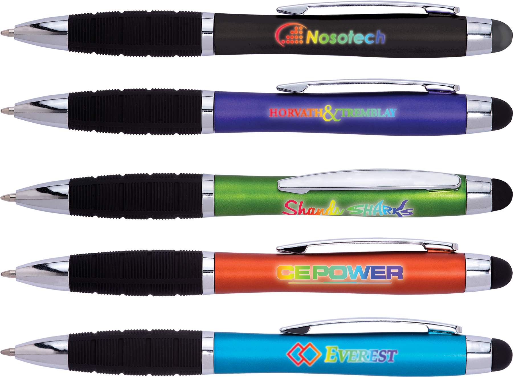 579 Eclaire Bright Illuminated Stylus Pen - Pen (1800x1459), Png Download