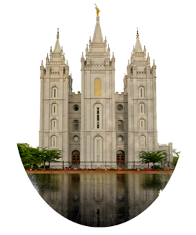 Salt Lake Temple Png Png Free Library - Salt Lake Temple Transparent (415x370), Png Download