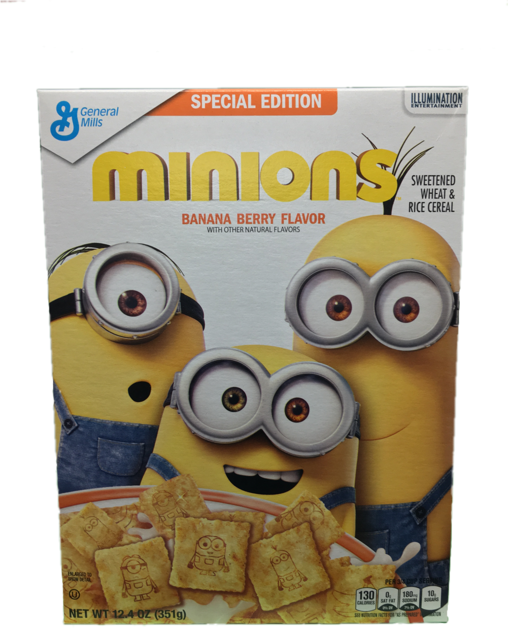 Copy Of General Mills Minions (1000x1333), Png Download