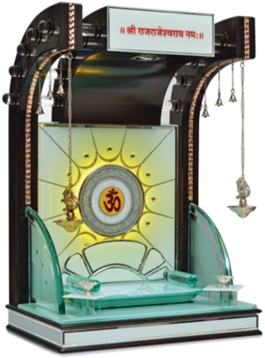 Curved Temple - Antique (395x500), Png Download