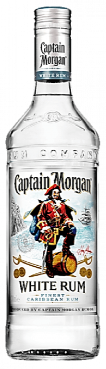 Captain Morgan White Rum 70cl - Captain Morgan White (1200x1200), Png Download
