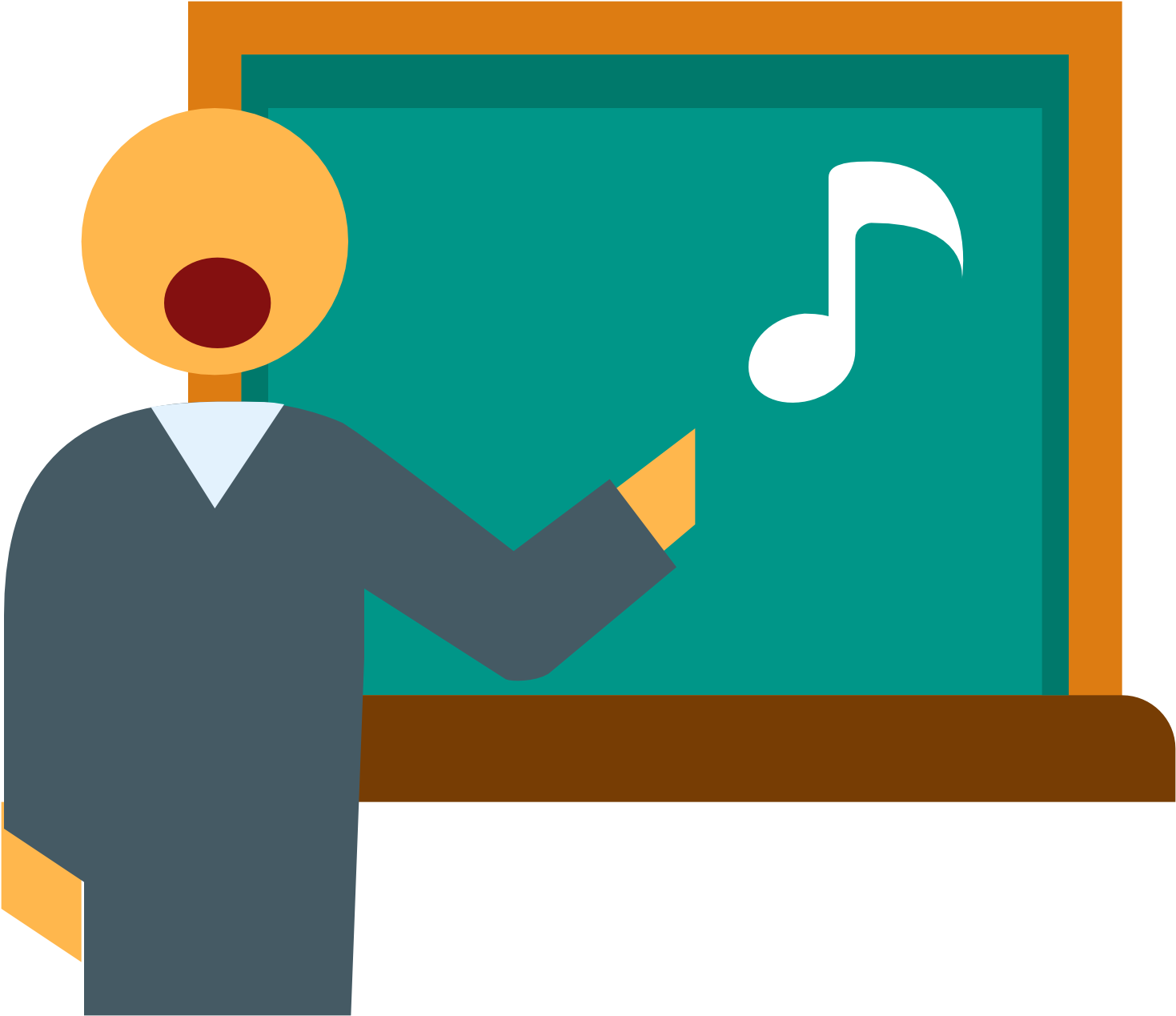 Free Icons Png - Teacher Icon Png Colored (1600x1600), Png Download