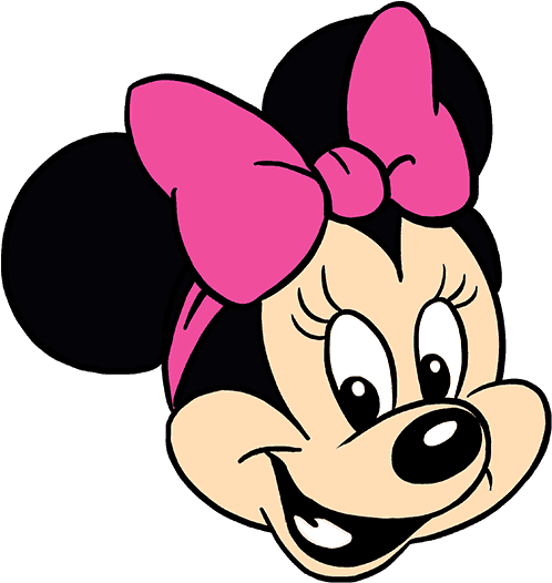 Eyelash Clipart Minnie Mouse - Minnie Mouse Black And Pink (678x600), Png Download
