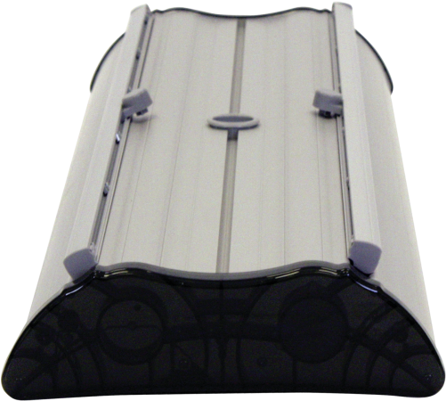 Excalibur 920 Retractable Banner Stand Base Silver - Banner (500x500), Png Download