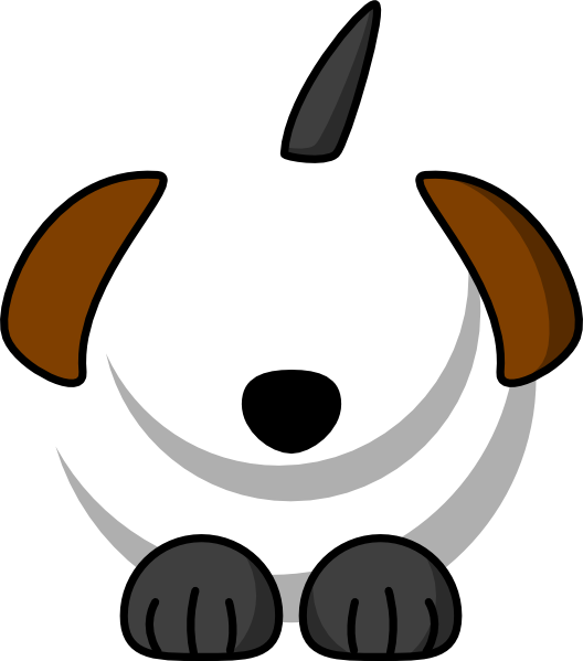 Dog Paw Png Cartoon (528x599), Png Download