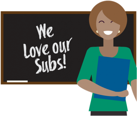 Fall 2018 Carbon1 Substitute Teacher Training Schedule - Substitute Teacher (480x396), Png Download
