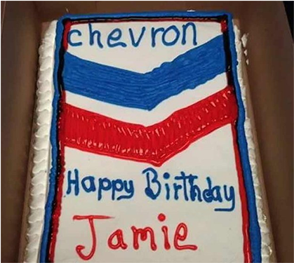 Advertisement - Chevron Gas Station Birthday (640x374), Png Download
