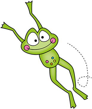 Image Library Download Jumping Frog Png Hd Transparent - Frog Jumping Clipart Png (339x381), Png Download