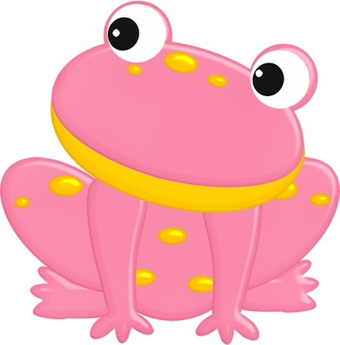 Frogs ‿✿⁀°••○ - Cute Cartoon Frog Png (493x500), Png Download