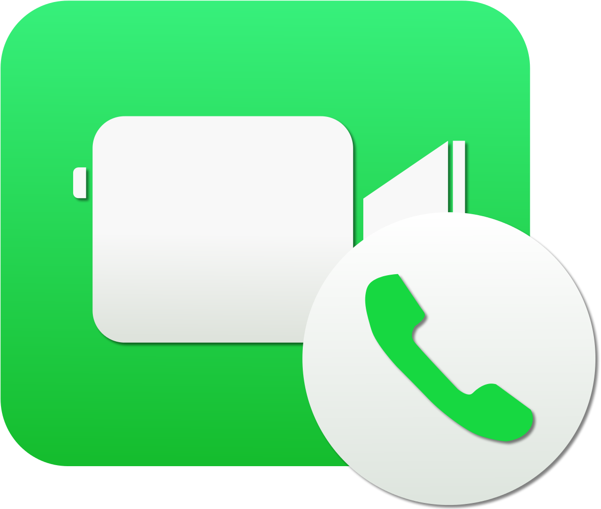Dr Christoph Ruedig - Facetime Icon On Mac (450x383), Png Download