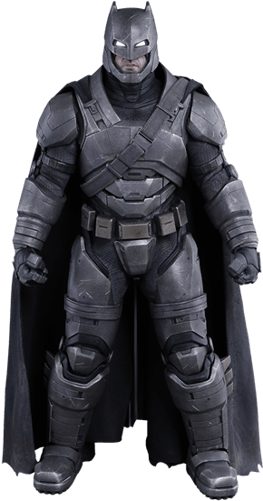 Batman V Superman Png - Hot Toys Batman V Superman Armored Batman (600x600), Png Download
