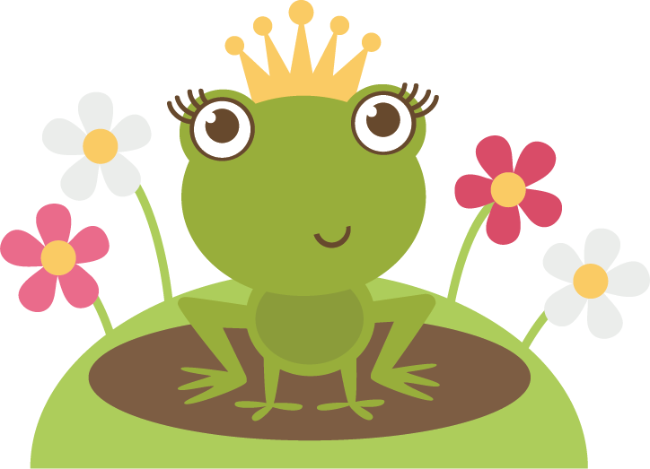 Frog Princess Svg Cutting For Scrapbooking Cut - Frog Princess Clipart (724x523), Png Download