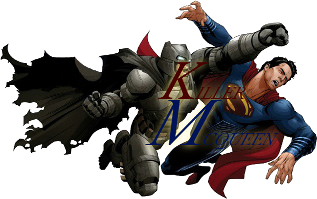 [ Img] - Batman Vs Superman Art (640x640), Png Download