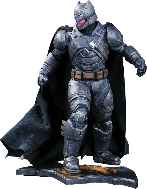 Batman Vs Superman - Dc Collectibles Armored Batman (498x641), Png Download