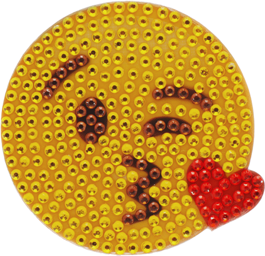Kissing Face Emoji Stickerbeans - Sticker (600x600), Png Download