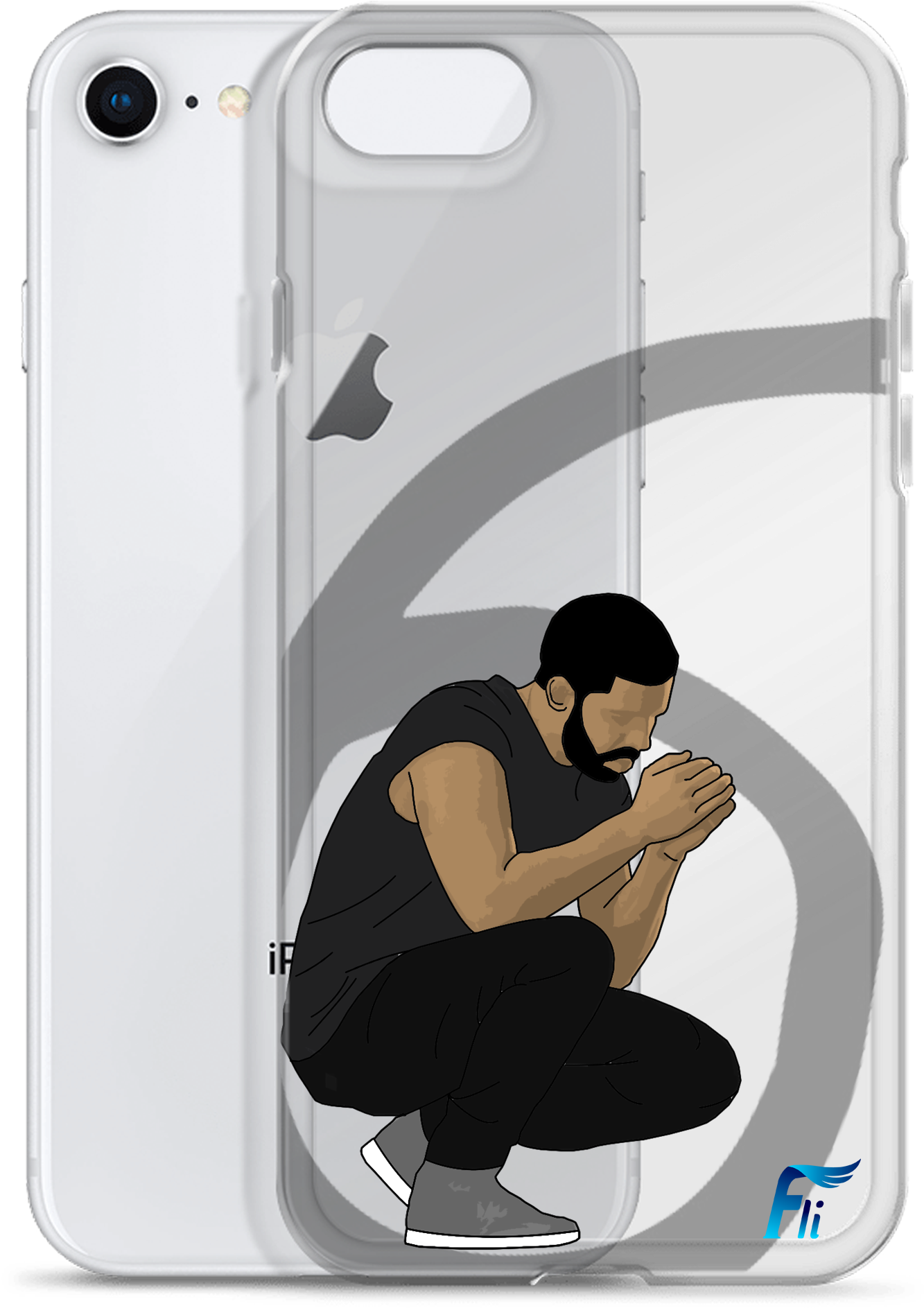 "6 God" Case - Mobile Phone Case (1357x1928), Png Download