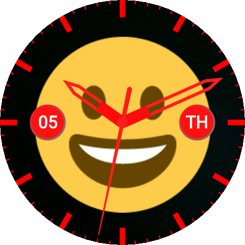 Emoji Smiley - Circle (480x480), Png Download