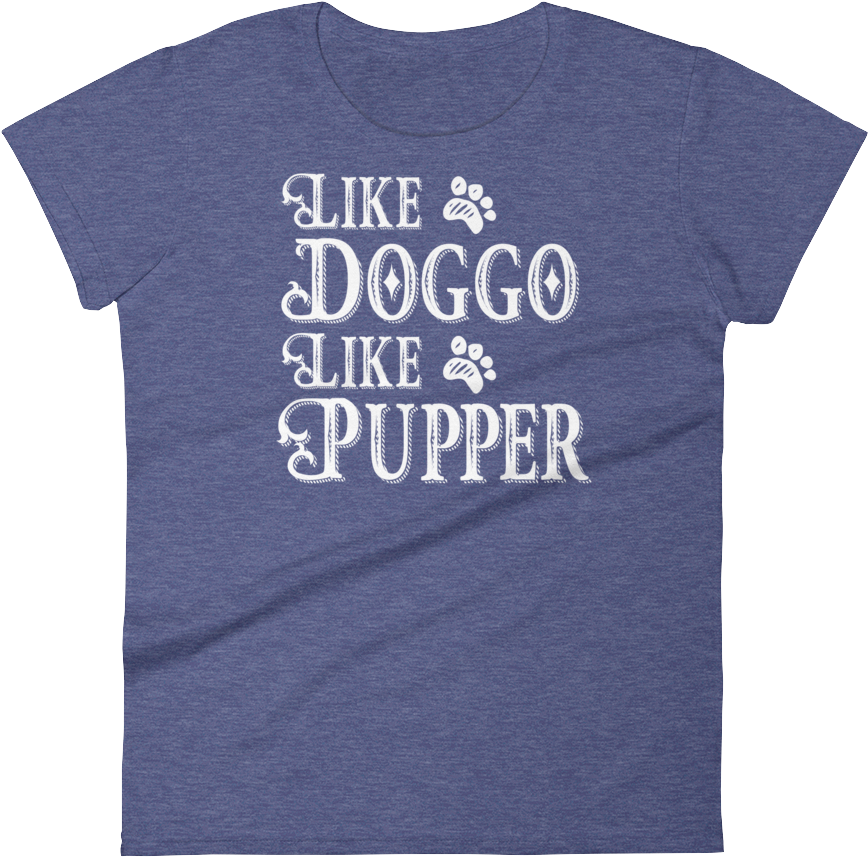 Like Doggo - Women's (1000x1000), Png Download