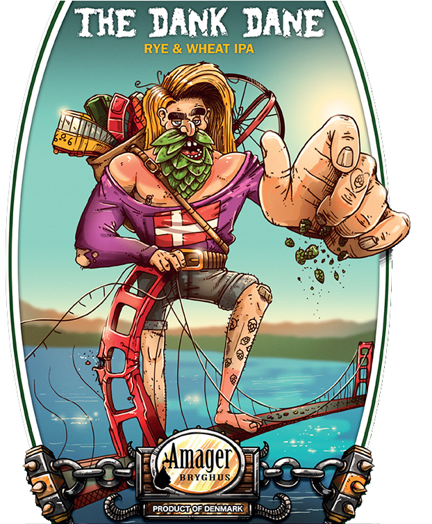 Amager The Dank Dane (660x752), Png Download