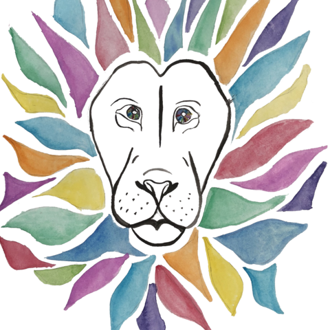 King Of The Rainbow - Rainbow (480x480), Png Download